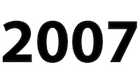L'année 2007